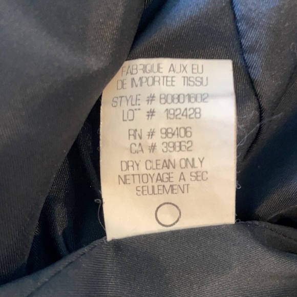 Theory women’s Black Sleeveless Pleated shift Dress Size 2 - Picture 6 of 7